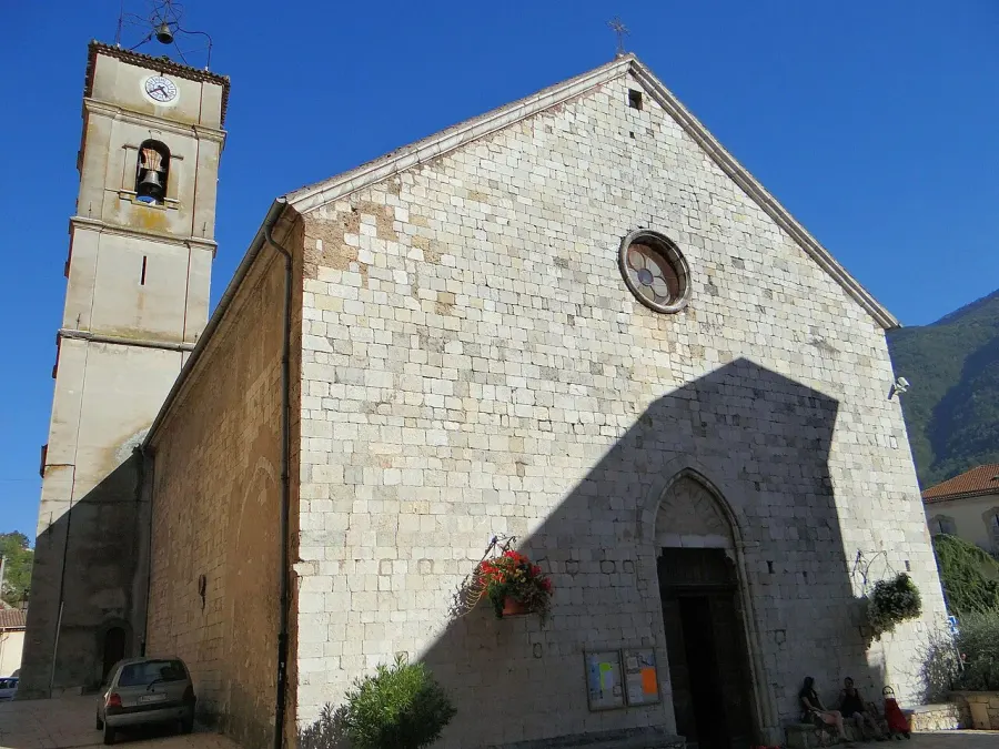 La carte Église Notre-Dame-de-l'Assomption de Puget-Théniers