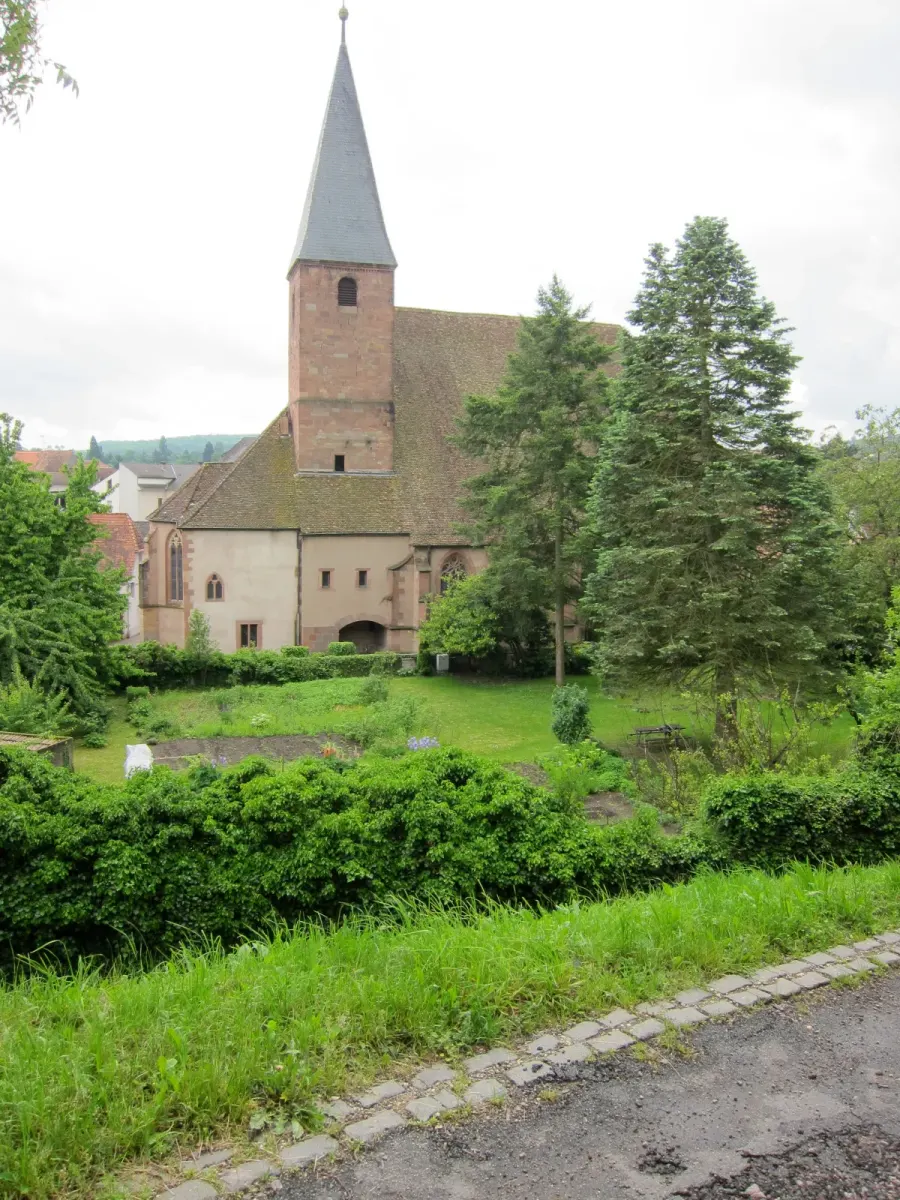 La carte Église protestante Saint-Jean de Wissembourg