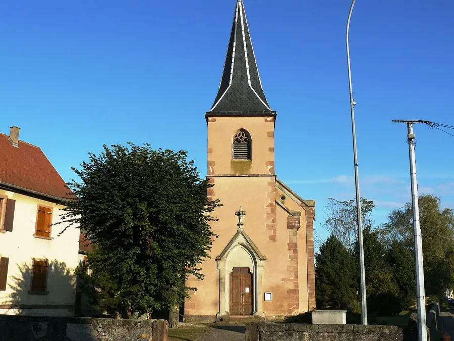 La carte Église Saint-Étienne de Boofzheim