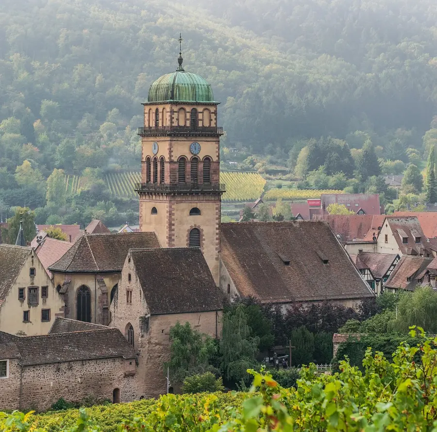 La carte Église de l'Invention-de-la-Sainte-Croix de Kaysersberg