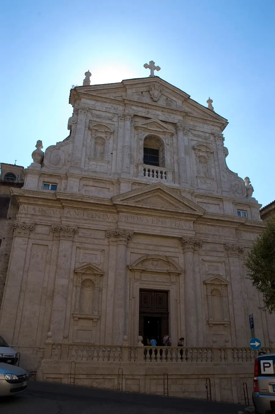 La carte Église San Filippo Neri de Pérouse