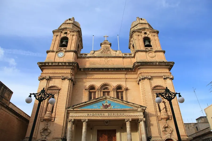La carte Église Notre-Dame-du-Mont-Carmel de Gżira