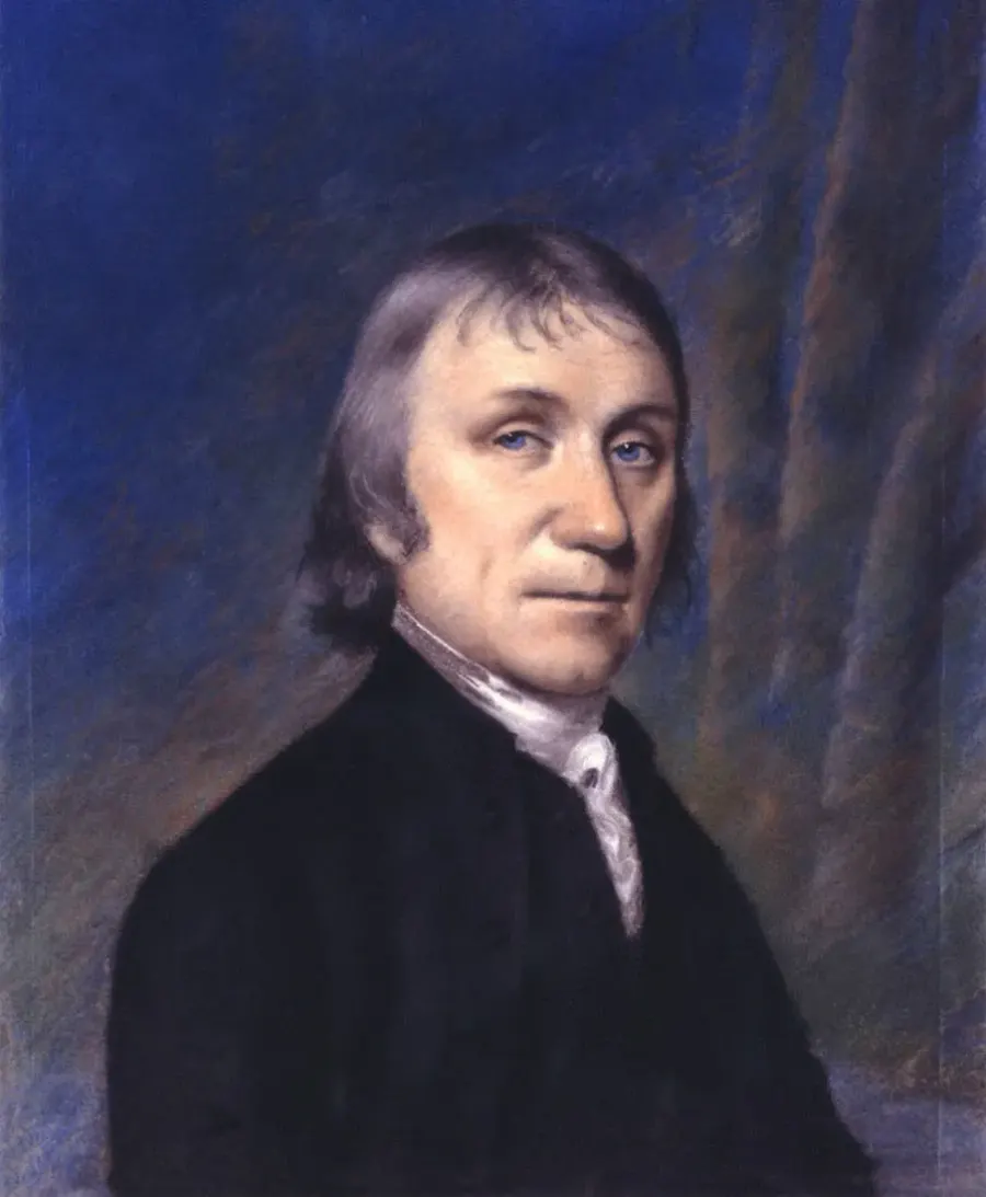 La carte Joseph Priestley