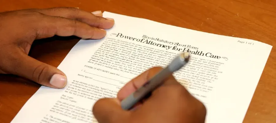 The Power of attorney card