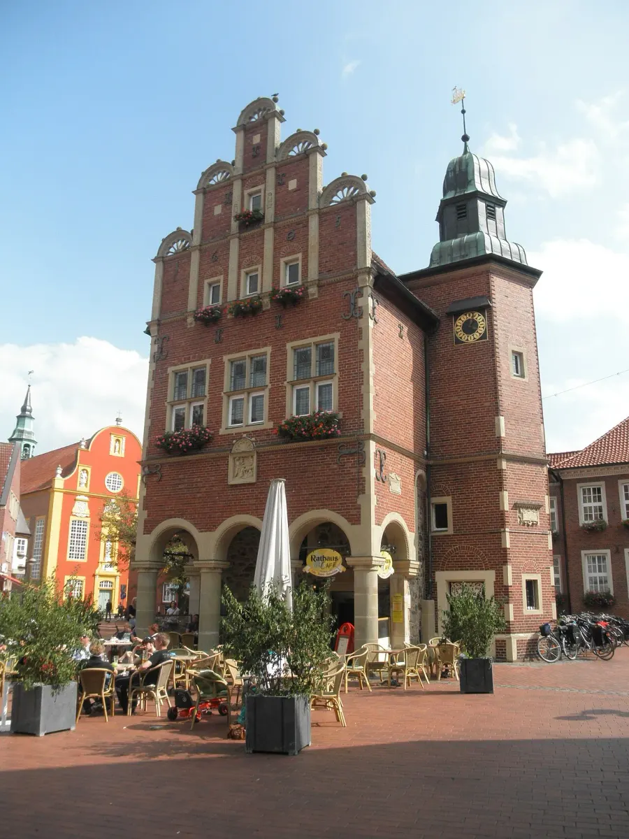 La carte Meppen
