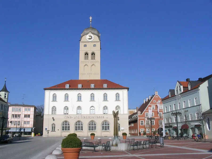 La carte Erding