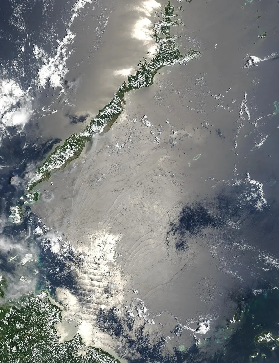 La carte Mer de Sulu