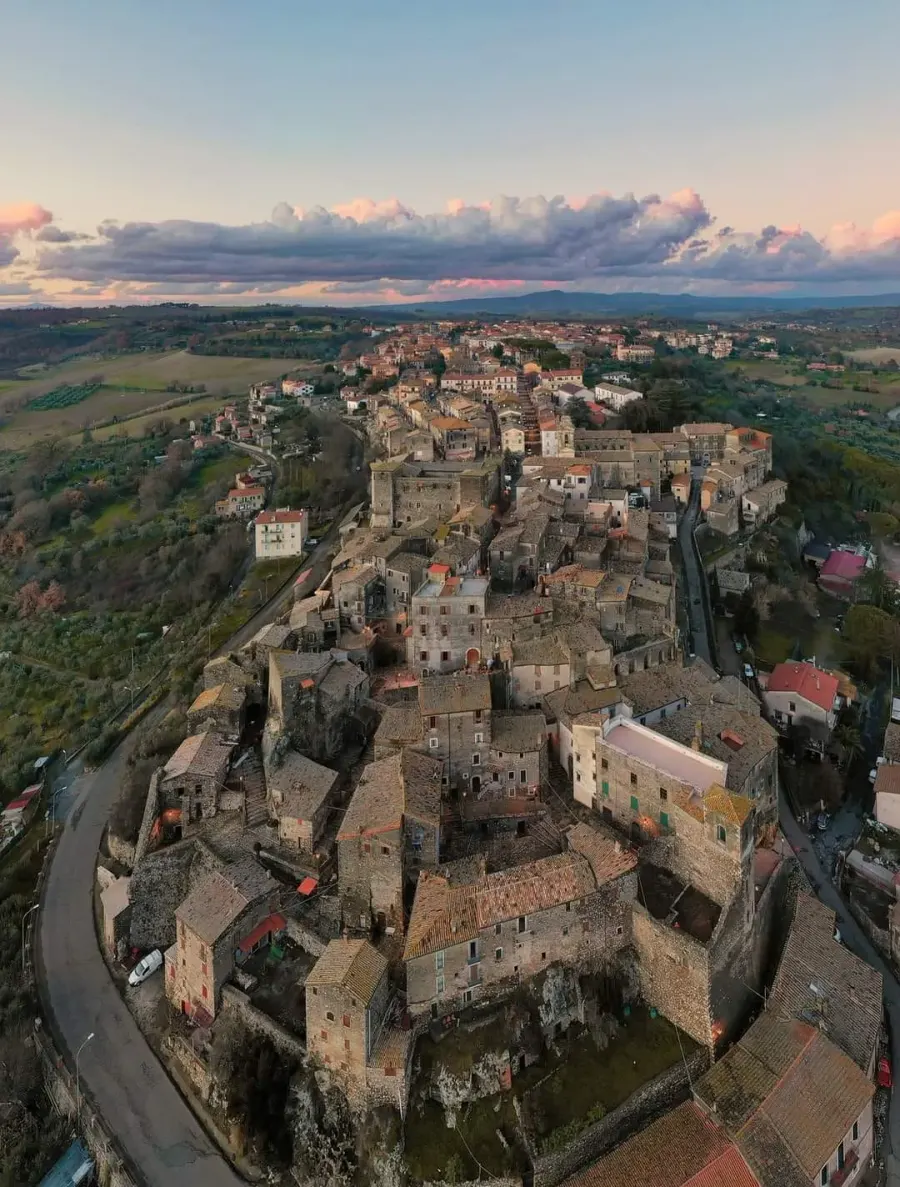 La carte Castiglione in Teverina