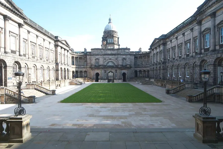 La carte Université d'Édimbourg