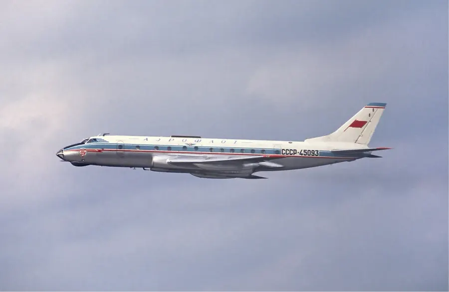 The Tupolev Tu-124 card