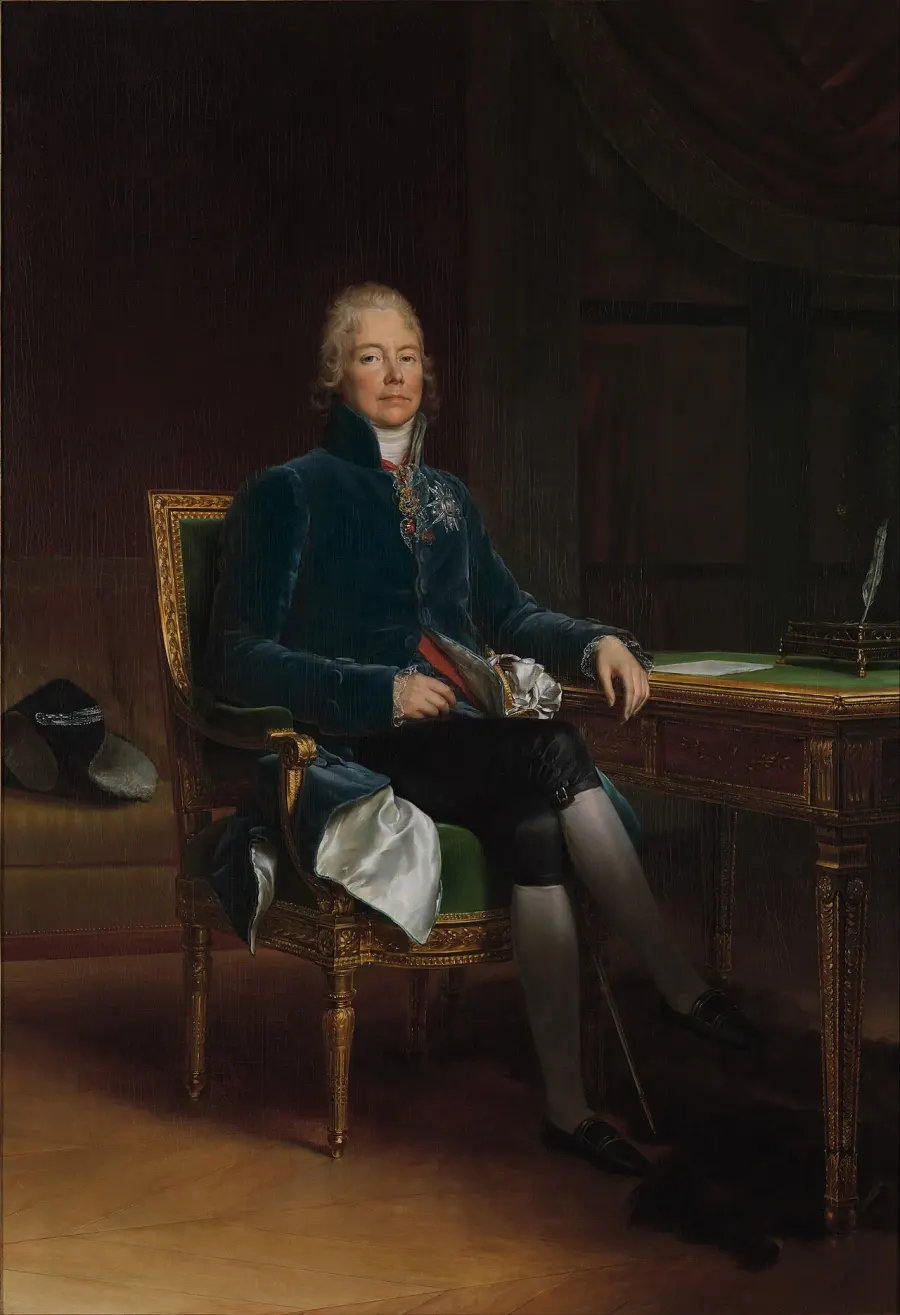 The Charles Maurice de Talleyrand-Périgord card