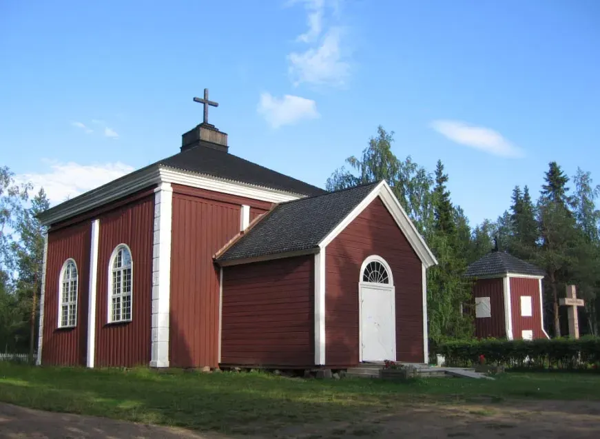 La carte Église de Kolarinsaari