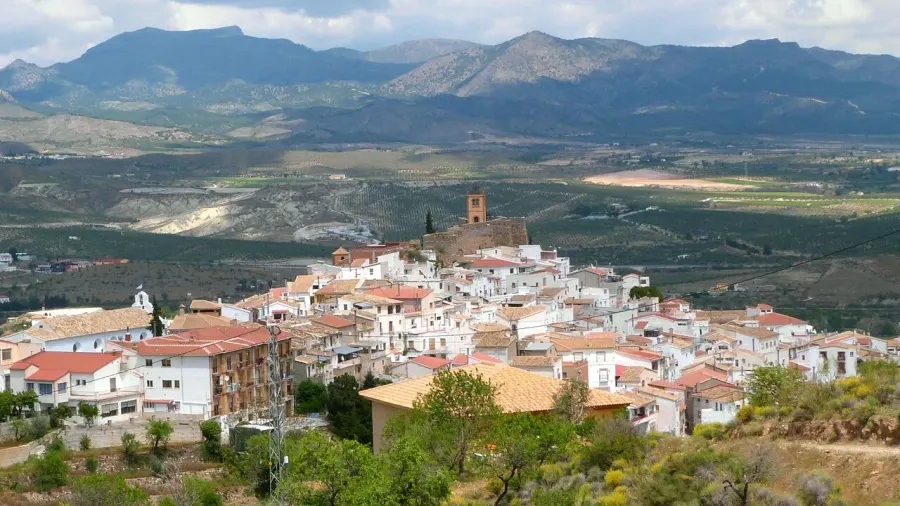 La carte Serón
