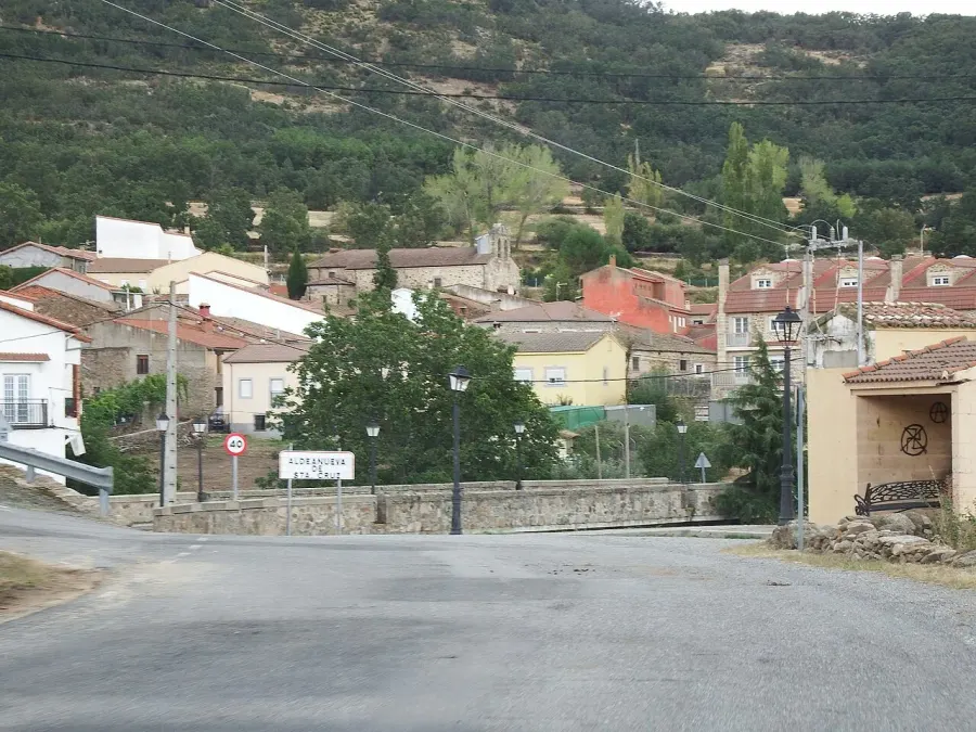 The Aldeanueva de Santa Cruz card
