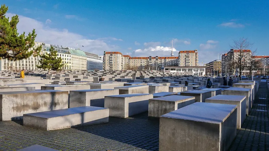 The Memorial to the Murdered Jews of Europe card