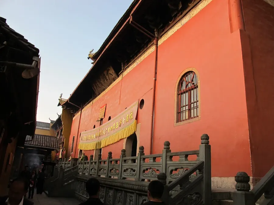 La carte Temple Zhiyuan