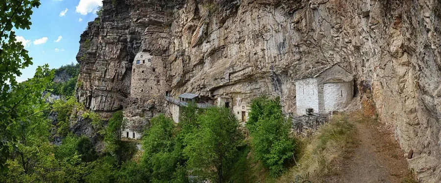 The Savina Monastery card
