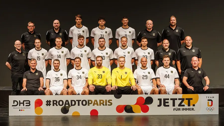 The Germany men's national handball team card
