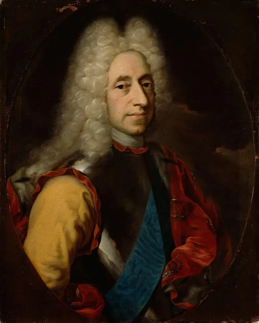 La carte Frédéric IV