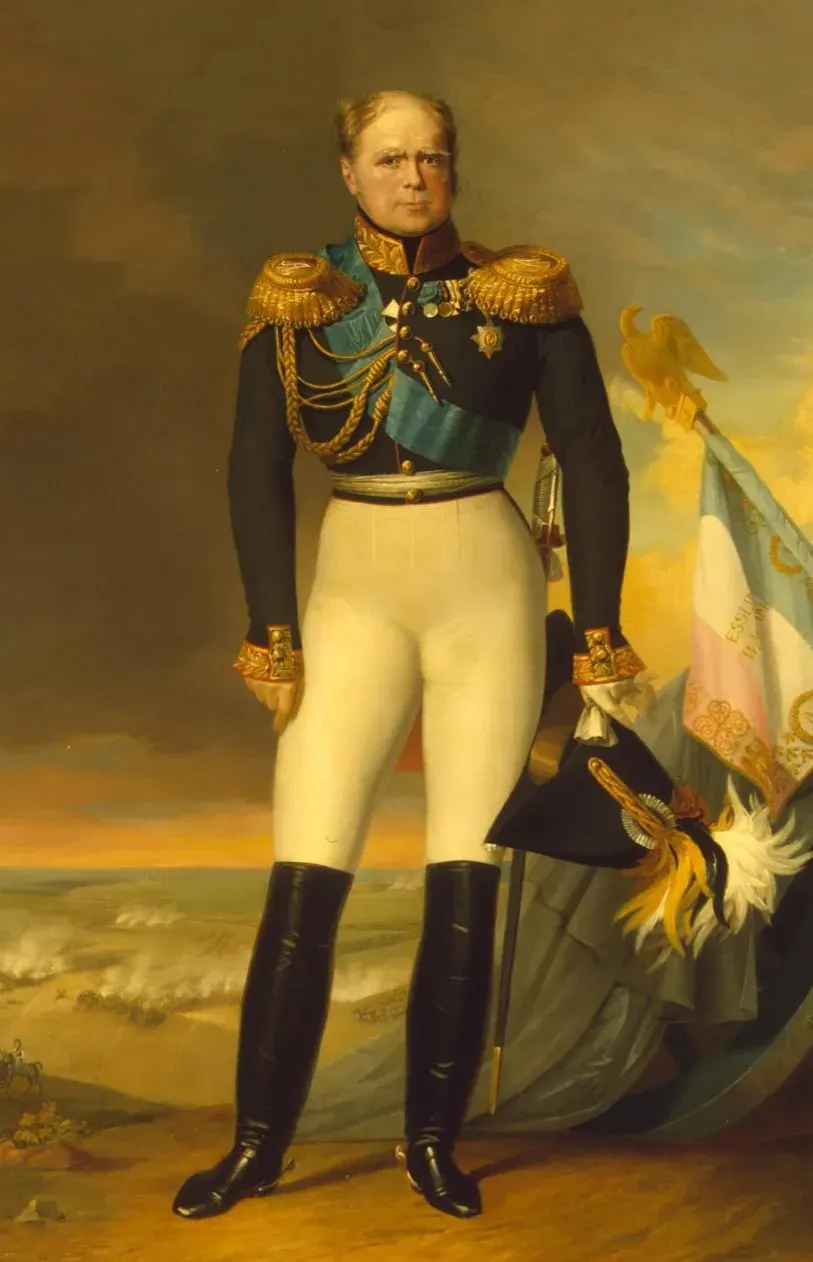 La carte Constantin Pavlovitch de Russie