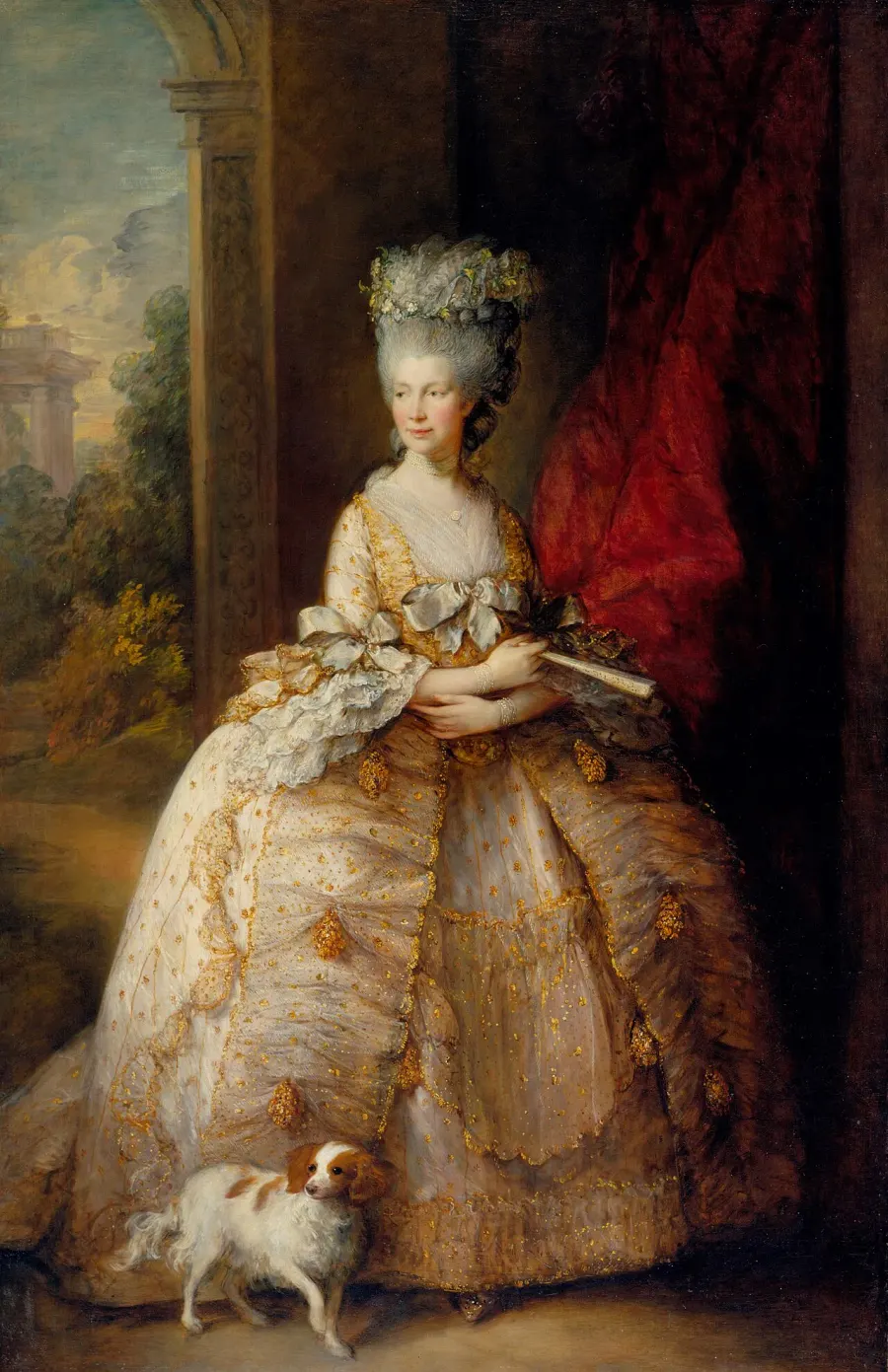 The Charlotte of Mecklenburg-Strelitz card