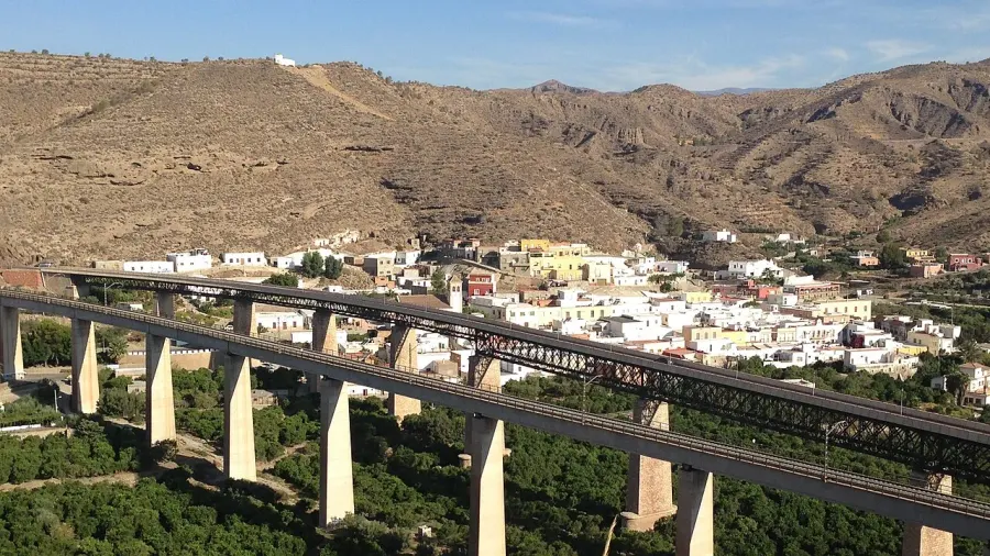 La carte Santa Fe de Mondújar