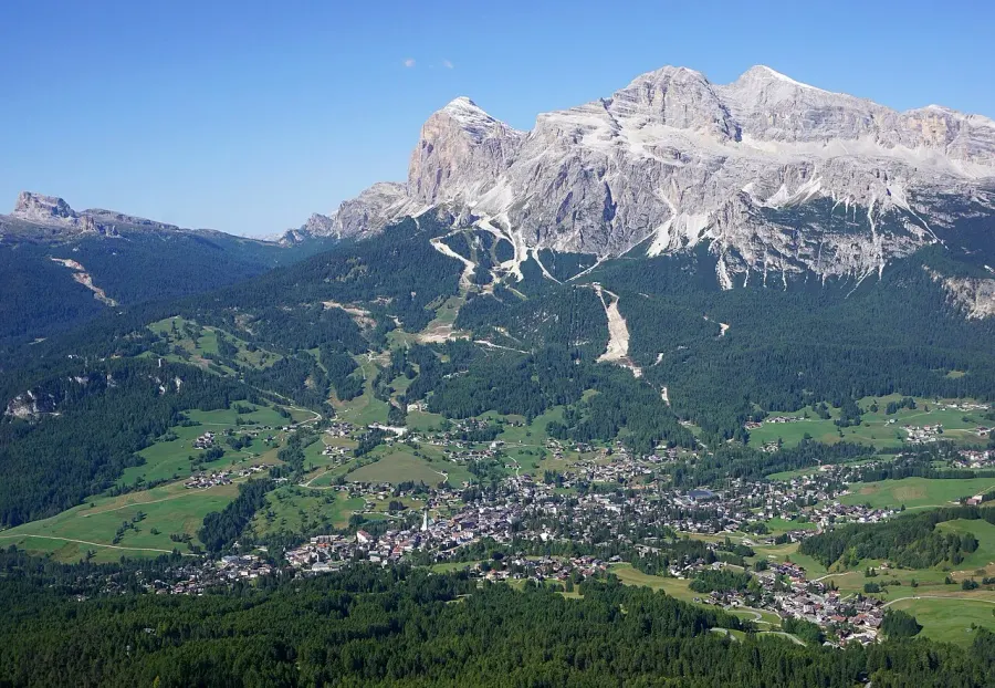 La carte Province de Belluno