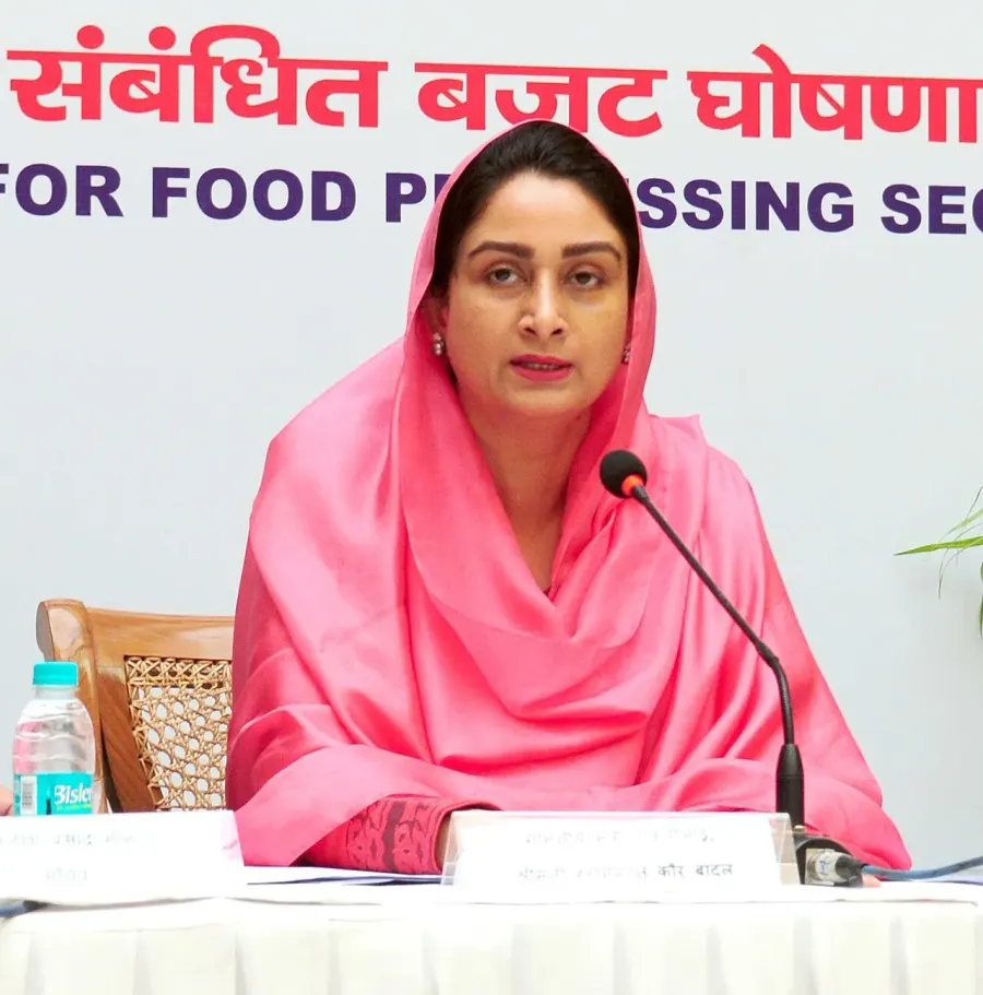 The Harsimrat Kaur Badal card