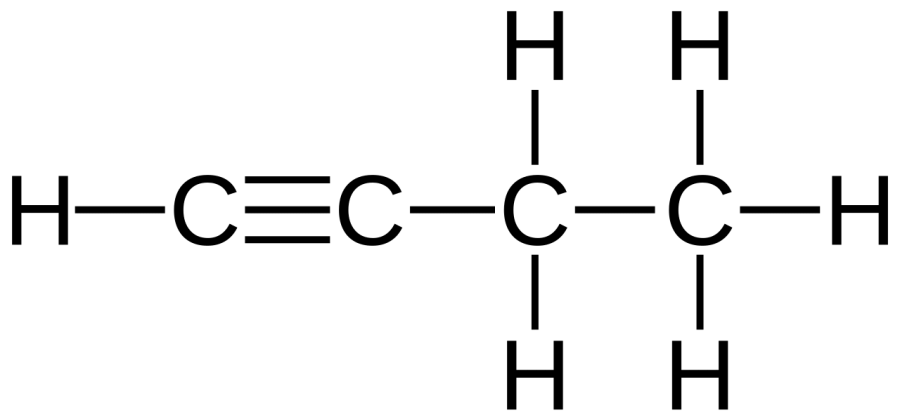 The 1-Butyne card