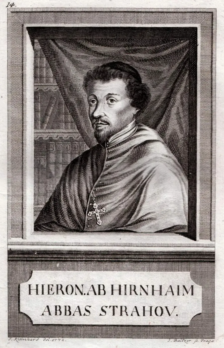 La carte Hieronymus Hirnhaim