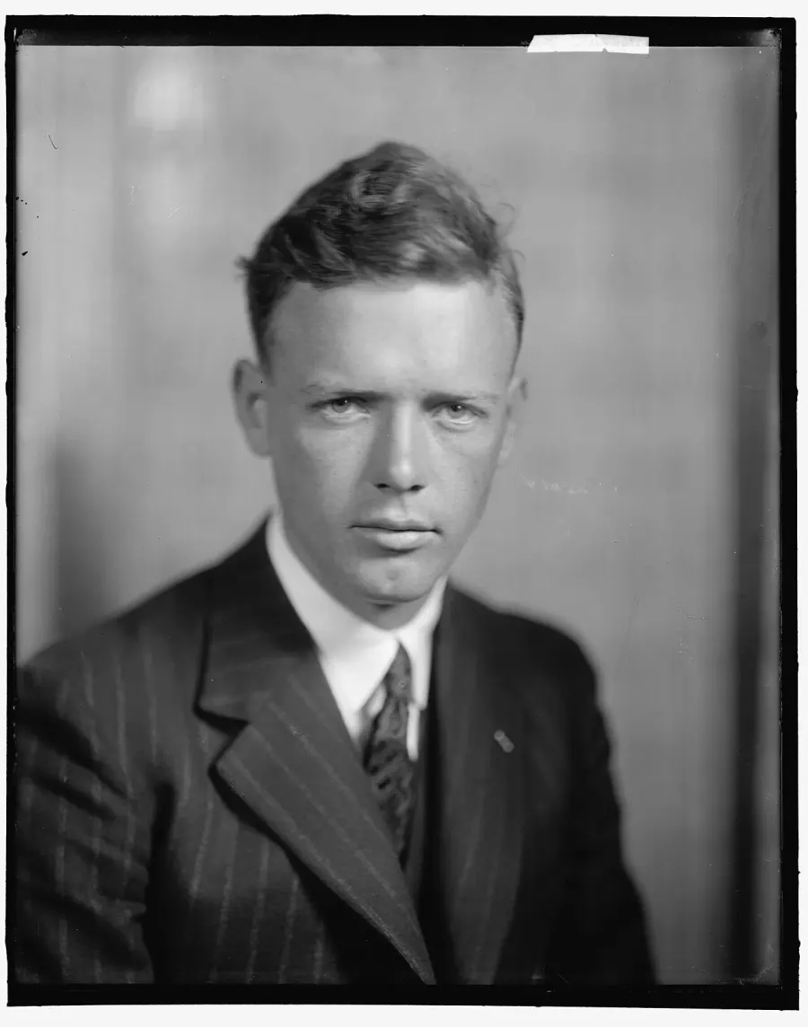 La carte Charles Lindbergh