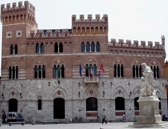 La carte Province de Grosseto