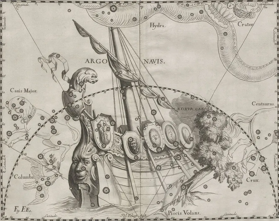 The Former constellations card