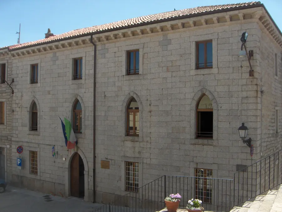 La carte Province d'Olbia-Tempio