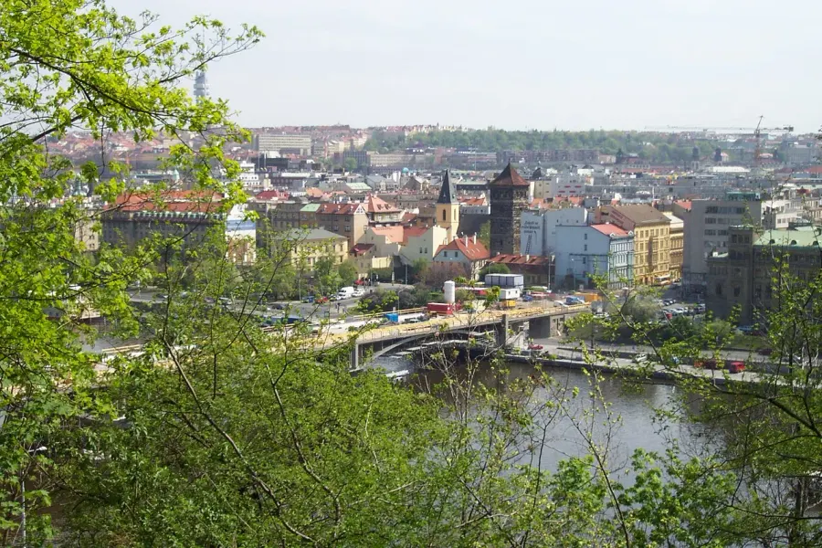 La carte Holešovice