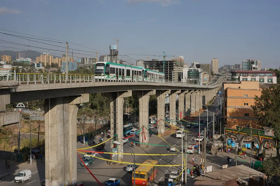 The Addis Ababa Light Rail card
