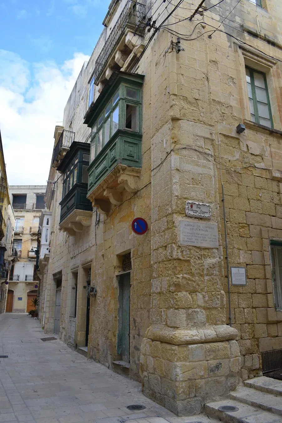 La carte Auberge de Castille