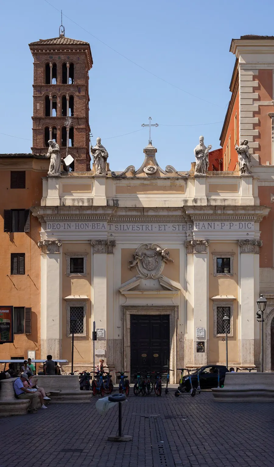 The San Silvestro in Capite card