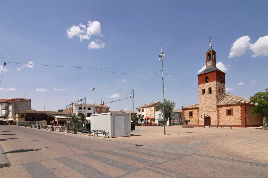 La carte Villafranca de los Caballeros
