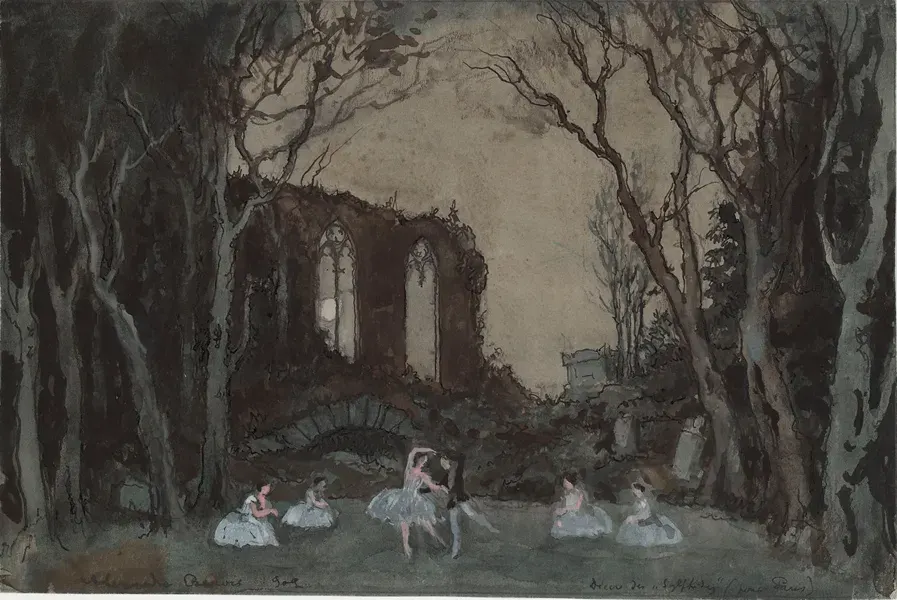 La carte Les Sylphides