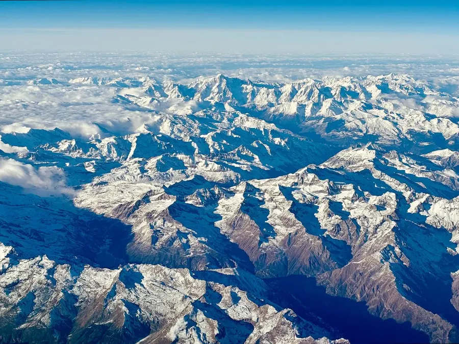 La carte Alpes françaises