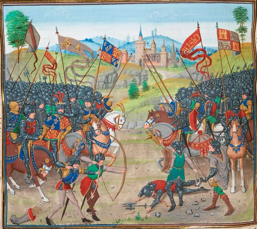La carte Bataille de Nájera