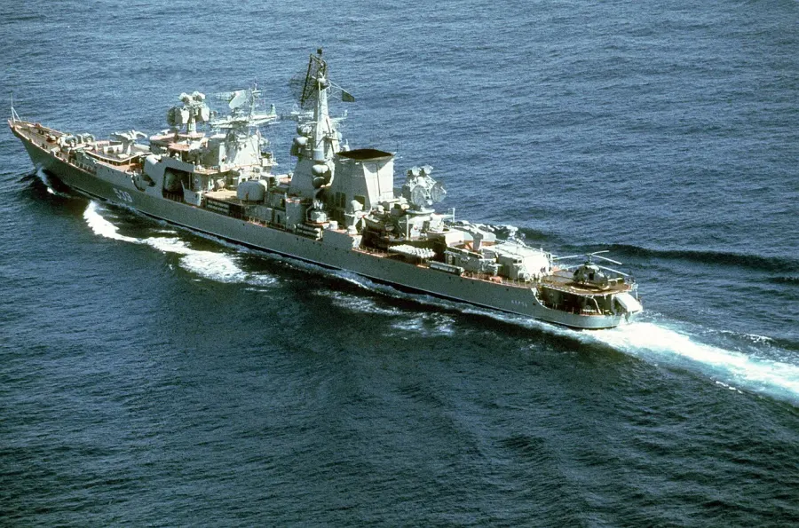 The Kara-class cruiser card