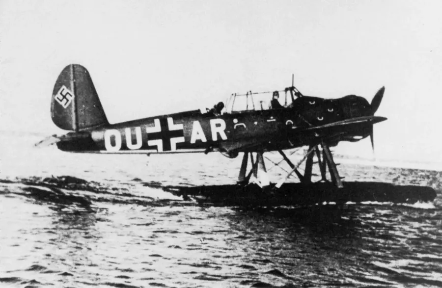La carte Arado Ar 196