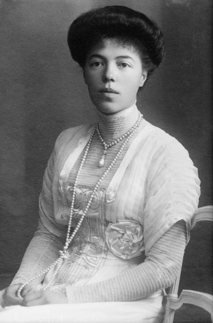 The Grand Duchess Olga Alexandrovna of Russia card
