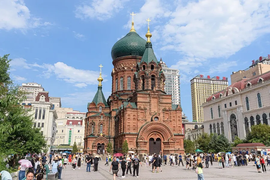La carte Cathédrale Sainte-Sophie de Harbin
