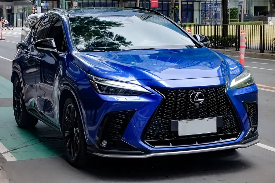 The Lexus NX card