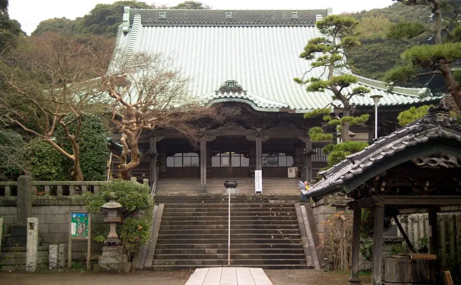 La carte Ryūkō-ji