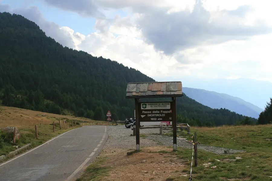 La carte Col du Mortirolo