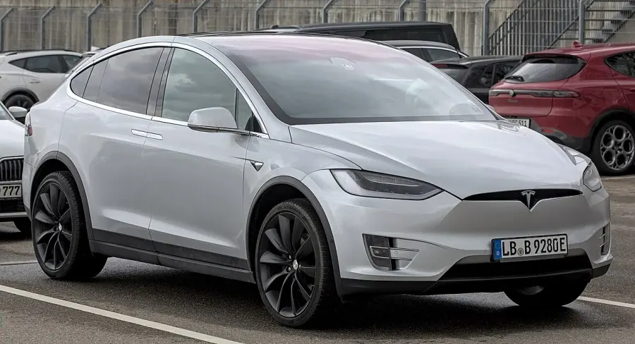 La carte Tesla Model X